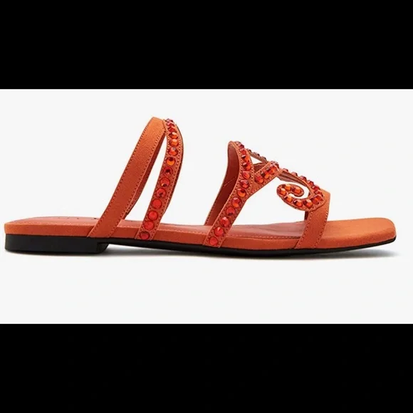 NWT Katy Perry Women's The Anat Slide Sandal, AVAILABLE IN MINT/ OR RED - Picture 6 of 10